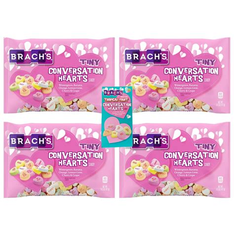Buy Brachs Conversation Hearts Valentines Day Candy Variety Pack Pack