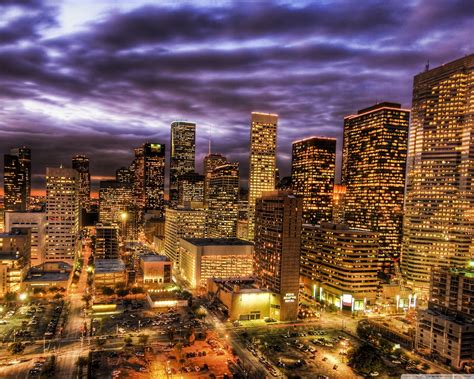 50 Houston Skyline Desktop Wallpaper Wallpapersafari