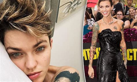 Ruby Rose Reveals She Suffers From Adult Acne In Makeup Free Post