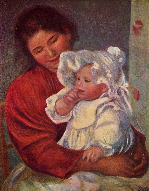 Pierre Auguste Renoir Gabrielle And Jean 1895 Descripción De La Obra