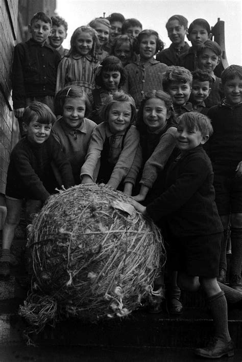 World War Two Britain School Children By Popperfoto