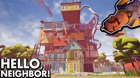 Hello Neighbor Full Game Gameplay Act 3 10 What Is That Youtube