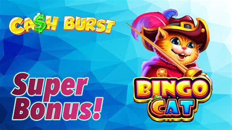Super Bonus On Bingo Cat Cash Burst Daily Mission Youtube