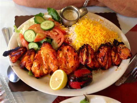 Persian Chicken Kabob Persian Chicken Chicken Kabobs Tandoori