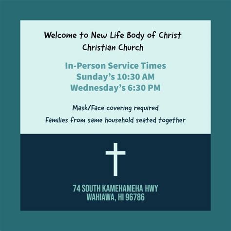 New Life Body Of Christ Christian Church Home