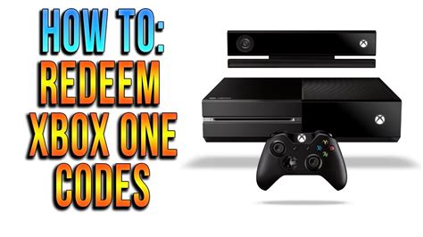 Xbox One How To Redeem Codes Youtube