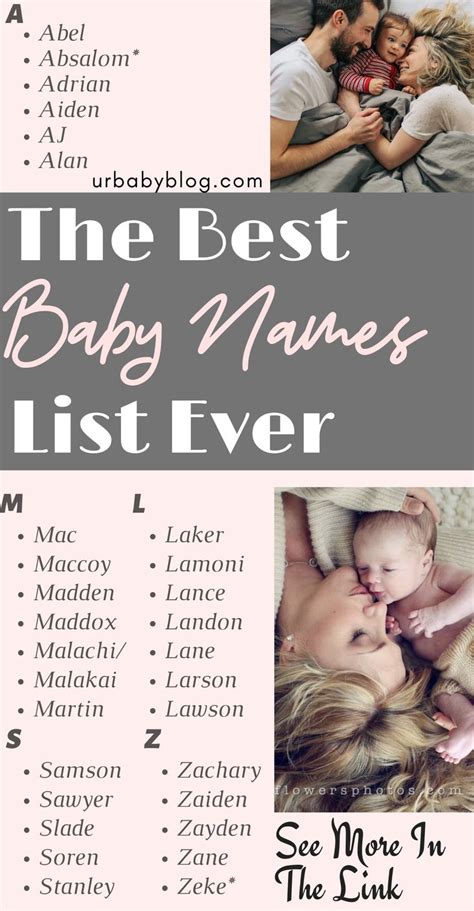 Unique And Trendy Baby Names For Expecting Moms