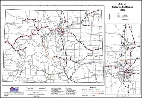 Colorado Rail Maps Colorado Rail Passenger Association