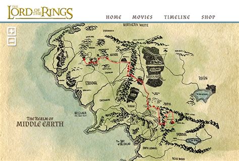 Frodos Trip To Mordor Behance