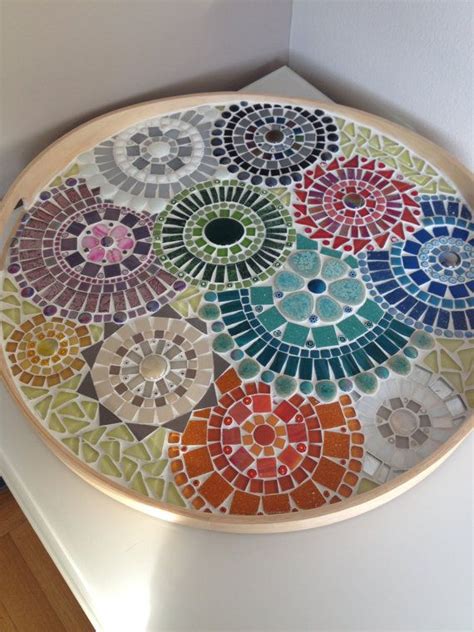 Mosaic Design Bowlhandcrafted Mosaic Tray Mosaic Art Home Decoration