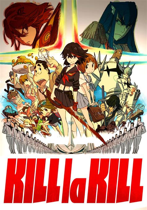 Kill La Kill Tv Poster Image Kill La Kill Kill La Kill Ryuko Kill A