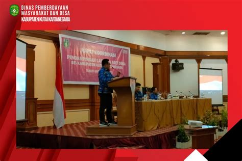 Pendampingan Laporan Aset Desa Se Kabupaten Kutai Kartanegara DPMD