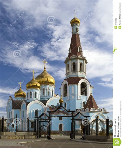 Domkyrka Av Den Kazan Symbolen Av Modern Av Guden Fotografering för