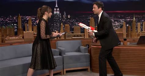 Felicity Jones Fights Jimmy Fallon And Debuts A New Rogue One Clip In