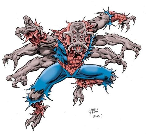Mutated Spidey By Simon Williams Art On Deviantart Spiderman Amazing
