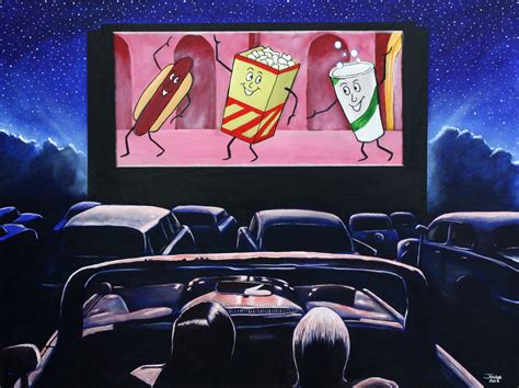 Intermission By Tater Vader On Deviantart Drive In Movie Theatre