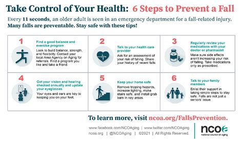 6 steps to help prevent falls in older adults