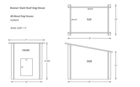 Flat Roof Dog House Plans Inspirational Diy Slanted Roof Dog House