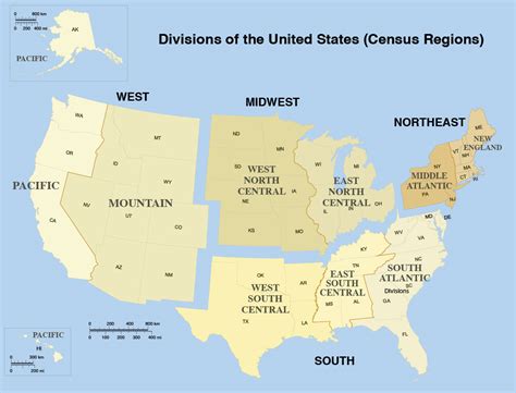 This beautifully styled map of the us features the states in different classic tones. List of US States by Area - Nations Online Project