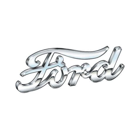 Ford Script Logo Ford 3 14 L X 1 H Die Cast Chrome Mustang Depot