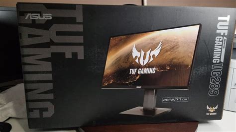 Asus Tuf Gaming Vg Q K Monitor Unboxing Review Youtube