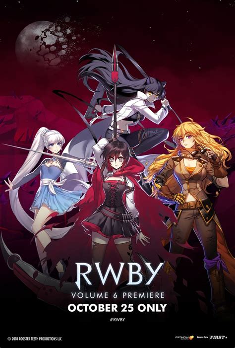 Hit Anime Series Rwby Returns To The Big Screen For Debut Of Volume 6