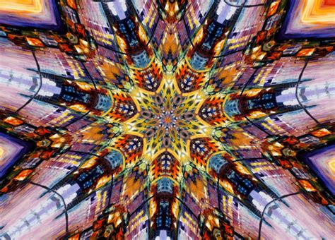 Kaleidoscope Photo Effect