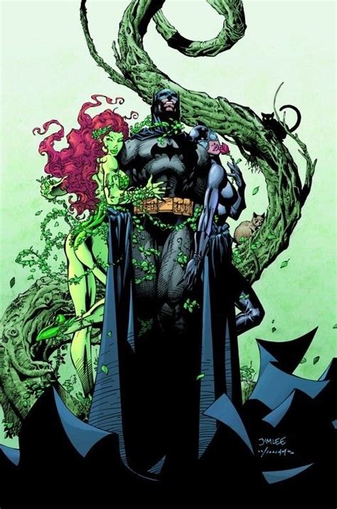 Poison Ivy And Batman From The 1990s Run Of Batman Vs Superman