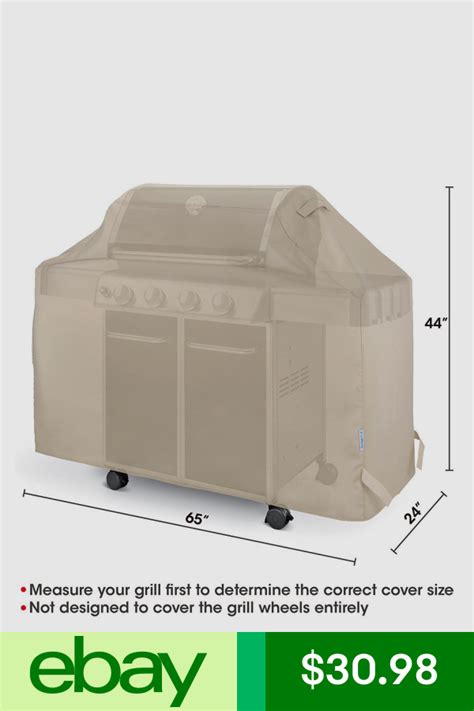 With the air vents, your cover the amazonbasics gas grill bbq cover comes with a bungee cord that keeps your grill safe even during windy conditions. Barbecue & Grill Covers Home & Garden #ebay | Grill cover ...