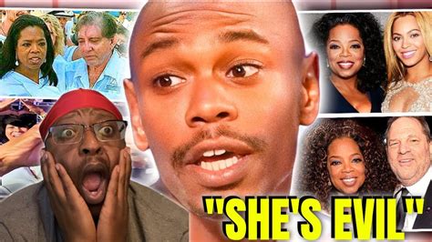 She S Friends With Weinstein Dave Chappelle Exposes Oprah For Being A Handler For Hollywood