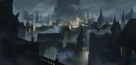 Gothic City By Zahir Aghakhani Rimaginarycityscapes