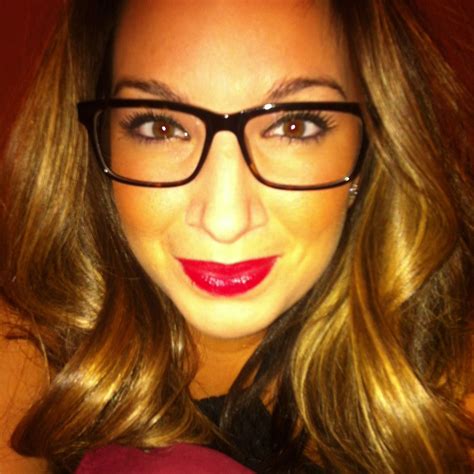 Glasses And Red Lips Womens Glasses Hair Makeup Glasses