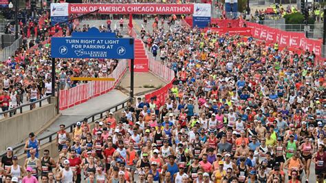 Applications Open Tuesday For 2022 Bank Of America Chicago Marathon