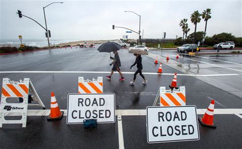 Photos See How The Rain Storm Impacted Southern California Orange