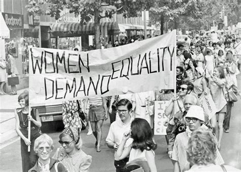 demonstration for women s rights 1970 the first national … flickr