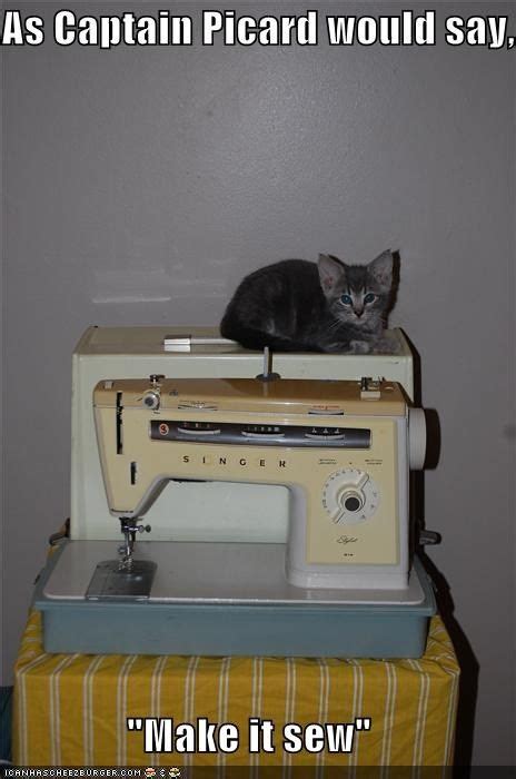 I Can Has Cheezburger Sewing Machine Sewing Machine Cat Memes