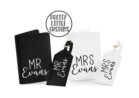 Personalised Mr And Mrs Your Name Honeymoon Couples Luggage Set Lu