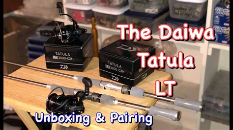 Daiwa Tatula Lt Spinning Reel Unboxing Youtube