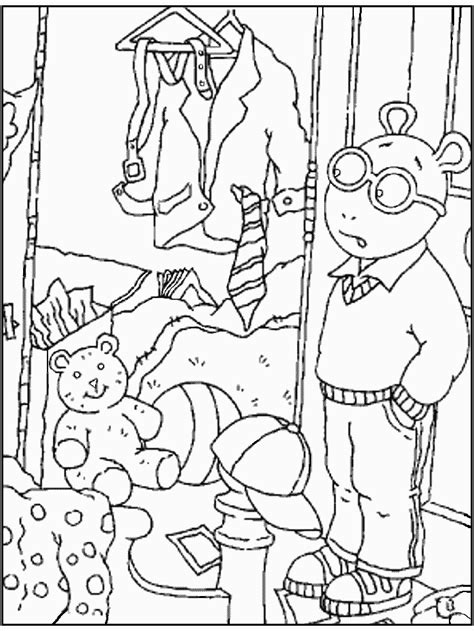 Arthur Coloring Pages Clip Art Library