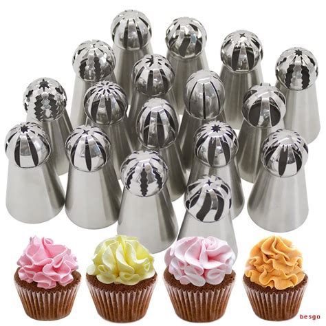 2021 Russian Tulip Stainless Steel Icing Piping Nozzles Tip Russia