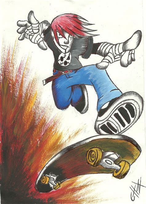 Skate Boy By Charrytaker On Deviantart