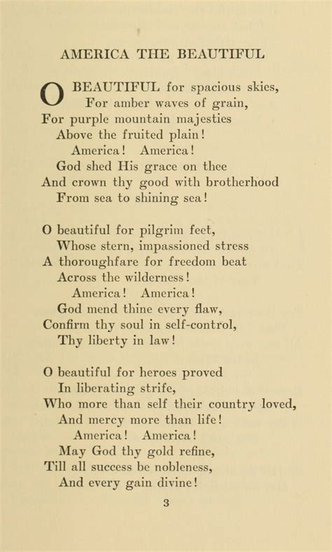 America The Beautiful — Hymnology Archive