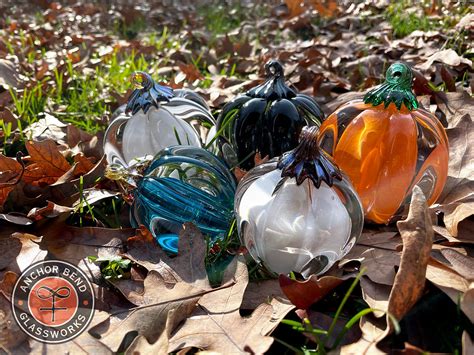 Anchor Bend Glassworks Glass Pumpkins