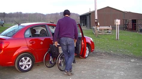 Wheelchair Accessible Small Car Multi Lift With Speedy Bar Accessory