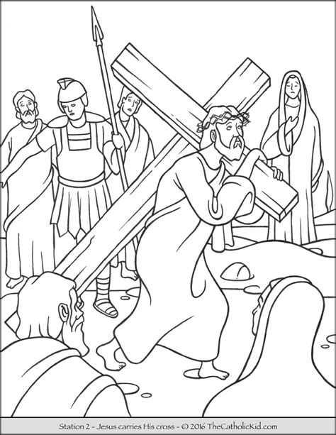Below are six jesus coloring pages for your enjoyment. Stations of the Cross Coloring Pages - The Catholic Kid