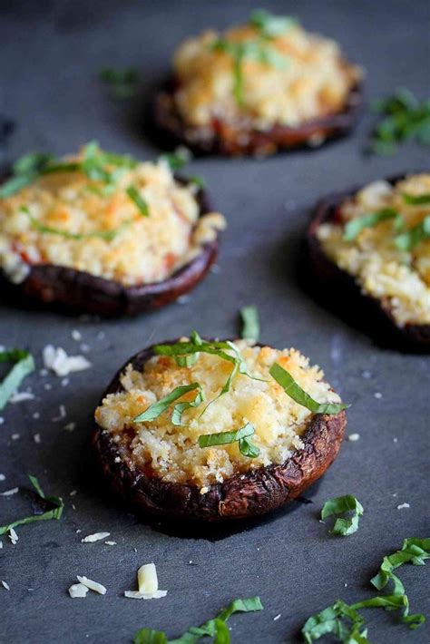 The Top 15 Cheese Stuffed Portobello Mushrooms How To Make Perfect