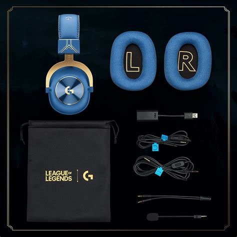 Pro X Gaming Headset Premium League Of Legends Edition Logitech G