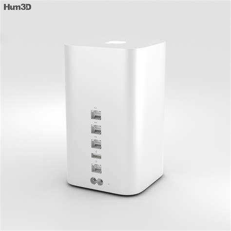 Apple Airport Extreme 3d Model Electronics On Hum3d
