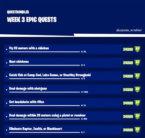 Fortnite Season 6 Week 3 Challenge Guide The Click