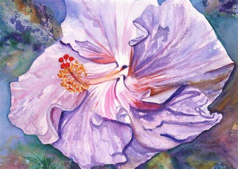 Tropical Hibiscus 5 Greeting Card For Sale By Marionette Taboniar
